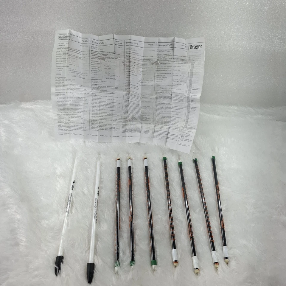 DRAGER TUBE 67 28081 TESTING TUBES